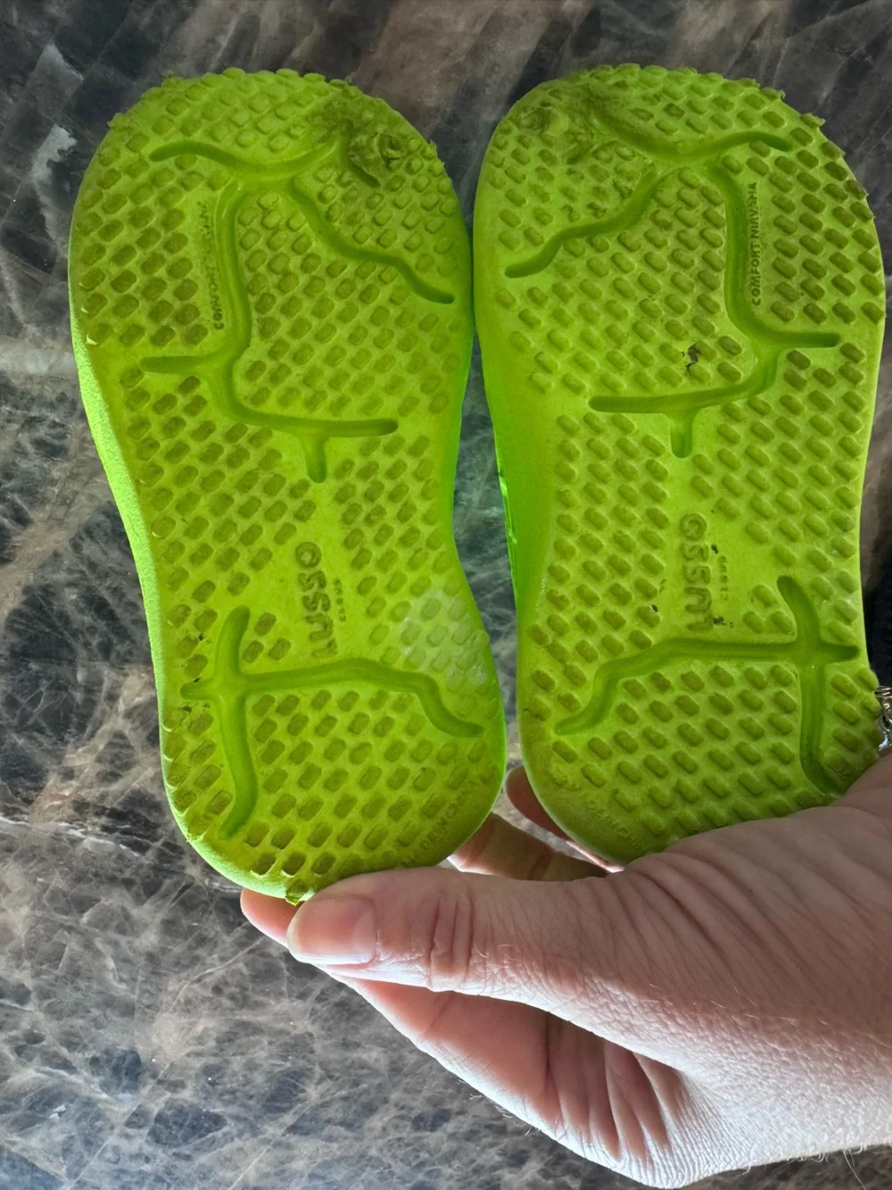 Kids Neon Lime Water Clog - Lightweight Slip-On Water Shoe